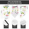 DEXNEL Flamingos and Pineapples Face Mask Summer Cover Protection Balaclava Men Women for Beach Activities view 4