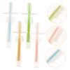 PACKOVE 16pcs Silicone Toothbrush for Boy Girl Boy Girl Suction Base Training Toothbrush for Months up Soft Bristles view 2