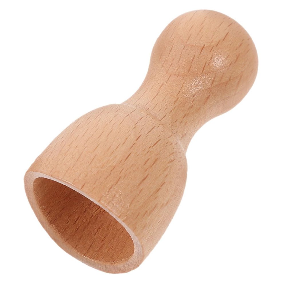 KOCKSHION Portable Wooden Facial Massage Tools and Face Cupping Tool for Daily Use, Improve Circulation with Khaki Wood Material, for Face and Scalp Massage the Go