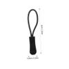 Holibanna 30Pcs Zipper Pull Replacement for Jackets and Rucksacks, Easy to Install and Practical to Use, Made of Sturdy Plastic and Polyester, for Outdoor Sports Backpacks and Bags view 2