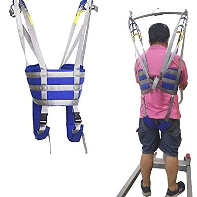 Toileting Sling Patient Lifter, Patient Lift Slings Medical, Walking Training Lift Sling, Patient Lift Slings Walking Standing Aids Full Body Transfer Belt Strap, Crane Not Included