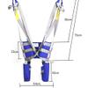 Toileting Sling Patient Lifter, Patient Lift Slings Medical, Walking Training Lift Sling, Patient Lift Slings Walking Standing Aids Full Body Transfer Belt Strap, Crane Not Included view 3