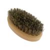 Beard Grooming Brush, Oval Wood Handle For Facial Hair, Boar Bristle Brush Men Beard & Mustache Brush Soften Your For Faci view 3