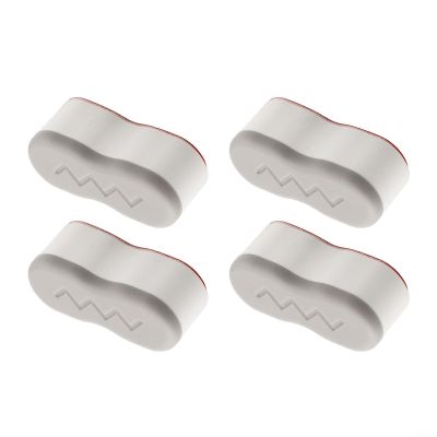 4Pcs Toilet Seat Risers with Adjustable Height for Enhanced Comfort and Accessibility