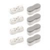 4Pcs Toilet Seat Risers with Adjustable Height for Enhanced Comfort and Accessibility view 2