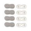 4Pcs Toilet Seat Risers with Adjustable Height for Enhanced Comfort and Accessibility view 3