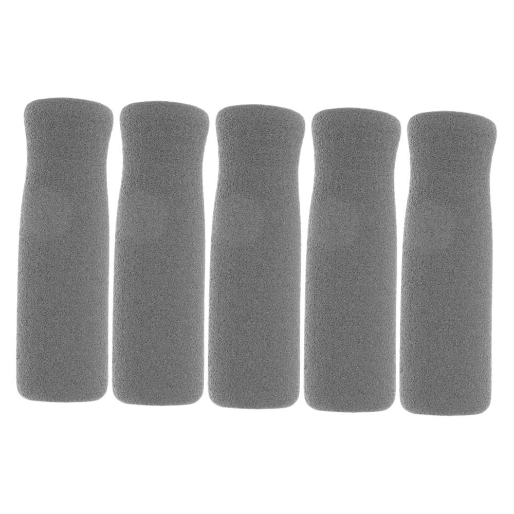 NIYANGLE 5pcs Walking Stick Handle Cushion Replacement Skid Grip Pole Cane Hand Grips Elderly Padded Sponge for Comfort