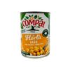 Compal Chick Peas in Tin 410G Grao De Bico Lata Boiled Chick Peas Tin Product Ready to Eat Product of Portugal Pack of 4 view 2