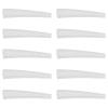 Eyelashes Grafting Tip Cover, Tezers Bulk Tezer Coer Silicone Nonslip Tweezers Tip Cover, 10Pcs Protective, Suitable, Tezers, Silicone Lash Tezer Ends for Beauty Salon, Clinic Use view 3