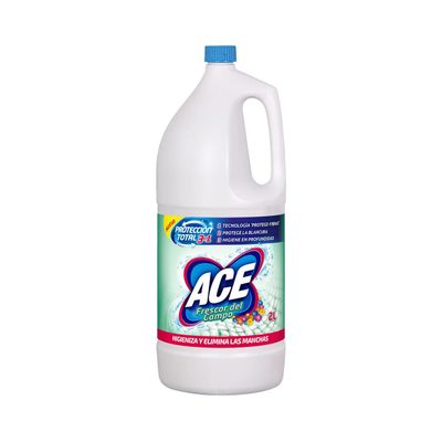 Perfumed Bleach with Total Protection 3 in 1 Freshness of the Fields 2 Litre Pack of 2