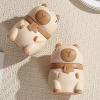 Automatic Toothpick Dispenser,Floss Stick Dispenser - Decorative Automatic Smart Organizer Bucket Jar Capybara Design for Kitchen, Bathroom, Restaurant view 3