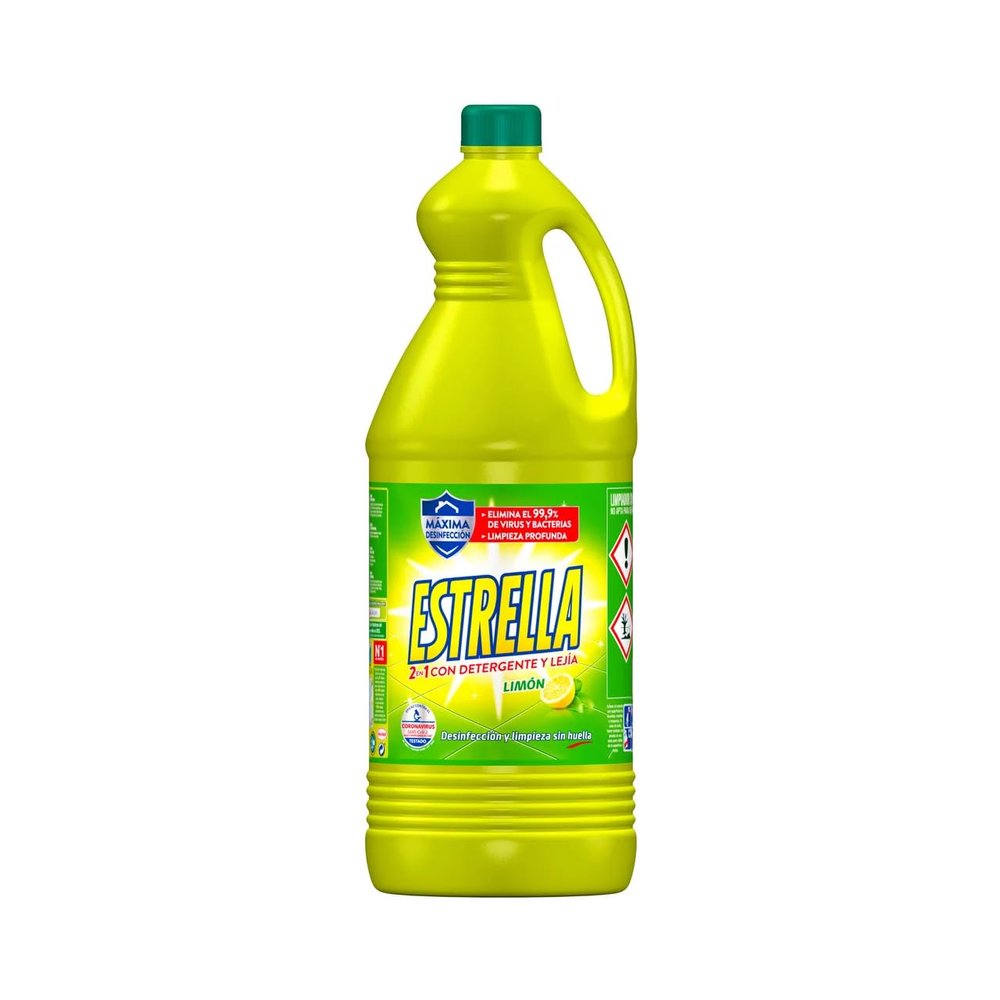 Lemon Scented Bleach Detergent 2.8L Pack of 2