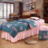 ZZYK Pink,70x185cm/27.5x72.8in,Beauty Bed Cover 4Pcs Set,Reusable Face Rest Cover Linen Massage Table Sheets Elastic Bedspread Pillowcase Salon Stool Cover Bed Cover Bedding Cover view 1