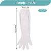 20Pairs Long Gloves for Cleaning 22x2 Inch Thicken Long Disposable Gloves Waterproof Non-slip Kitchen for Washing Dishes Household Duties Gardening Elbow Length Disposable view 3