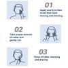 2-in-1 Shaving Cream Stick, Beard Grooming Cream, Facial Hair Remover, Quick Application, Skin-Friendly Formula, 40g, For Facial Care Routines view 4