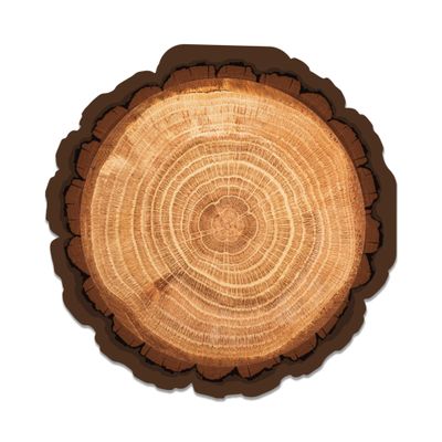 100Pcs Wood Oval Party Napkins Wood Grain Paper Luncheon Napkins Rustic Woodgrain Design Perfect for Birthday Celebrations, Weddings, BBQ Gatherings, Baby Showers & Casual Get-Togethers, 6.3x6.3 Inch
