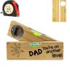 Custom Wooden Spirit Level & Bottle Opener - Engraved Name/Message - For Handy Dads, DIYers & Beer Lovers (Fathers Day, Birthday) view 1