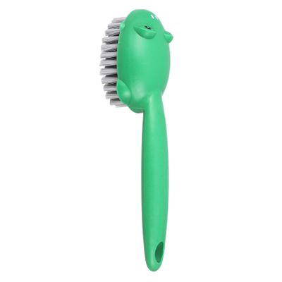 VALICLUD Soft Bristle Shoe Brush for Cleaning Shoes Clothes Multifunctional Laundry Brush Long Handle for Stain Removal