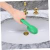 VALICLUD Soft Bristle Shoe Brush for Cleaning Shoes Clothes Multifunctional Laundry Brush Long Handle for Stain Removal view 3