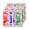Feisty Drinks Protein Soda Mixed Flavour Pack 9x330ml, 10g Plant-Based Protein, Healthy Soda, Healthy Fizzy Drinks, No Added Sugar, Sparkling Drinks view 1