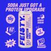 Feisty Drinks Protein Soda Mixed Flavour Pack 9x330ml, 10g Plant-Based Protein, Healthy Soda, Healthy Fizzy Drinks, No Added Sugar, Sparkling Drinks view 2