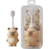 Ymxygz 2 Pcs Cute Capybara Toothbrush, Kids Toothbrush, Super Soft Bristles for Gentle Cleaning, Toddler Toothbrush for Children Aged 0-5 Years view 1