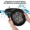 Ice Bowl for Face Facial Silicone Cooling Reusable Built-In Cube Tray view 2