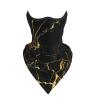 DEXNEL Black Gold Marble Face Mask Summer Cover Protection Balaclava Men Women for Beach Activities view 2
