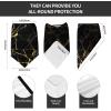 DEXNEL Black Gold Marble Face Mask Summer Cover Protection Balaclava Men Women for Beach Activities view 4