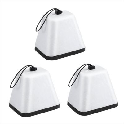 3 Pack Foam Outdoor Faucet Covers Easy Installation Spigot Valves Covers Polystyrene Texture for Cold Weather Protections