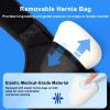 DJJYCTNM Hernia Belt, Adjustable Hernia Support Truss for Single/Double Inguinal, Groin Straps with 2 Removable Compression Pads, Pain Relief(M) view 3