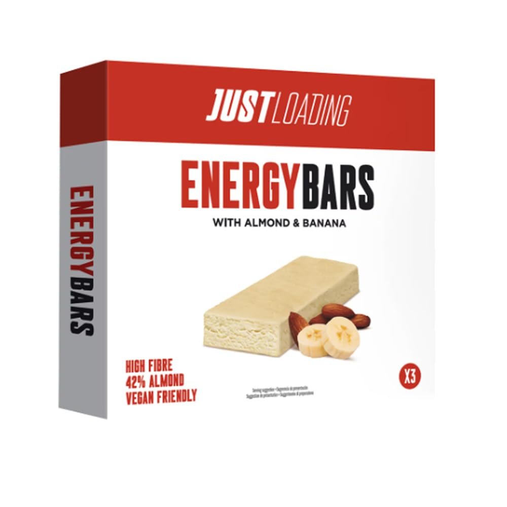 Energy Bars with Almond and Banana 3 x 25g BIS023 Pack of 6