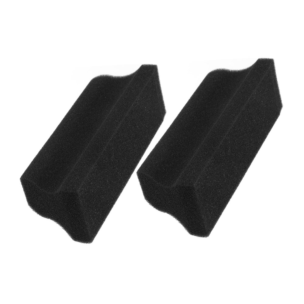 Healeved 2pcs Beard Hair Cleaner for Sink Sponge Hair Brush Barber Salon Sponge for Haircut Cleaning Mats for Cleaning