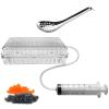 Chewtoyo Molecular Gastronomy Caviar Set, 96 Balls Capacity, Includes Box, Syringe, Tube, Spoon view 1