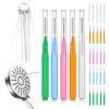 30PCS Shower Head Cleaning Brush for Small Hole, Multiple Size Shower Head Cleaner Picks, Nozzle Unclogger with Storage Boxes, Showerhead Cleaning Brushes Tools for Bathroom or Kitchen view 1