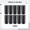 10-Pack Black Twist-Up Deodorant Tubes, 2.65 Oz Oval Shaped Empty Bottles With Caps, Perfect For Diy Cosmetics view 3