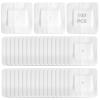 100 Split Drain Adhesive Bandages For G Tubes, J Tubes, And Iv Lines Breathable Non-Woven Pads With Adjustable Center Hole view 1