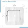 100 Split Drain Adhesive Bandages For G Tubes, J Tubes, And Iv Lines Breathable Non-Woven Pads With Adjustable Center Hole view 3