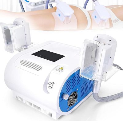 Drmoxin Professional Cryolipolysis Fat Lipolysis Instrument,Cooling Device Output:0-5 Kpa/Vacuum Pressure:0-100 Kpa/0-60 Min,Vacuum Beauty Equipment for Slimming and Shaping - Shaping Beauty Tool
