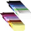 30-Pack Canvas Zipper Bags, 15-Color Makeup Organizer Pouches, Multiuse Travel And Toiletry Cases, Student Stationery Pencil Holders view 2