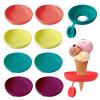Ice lolly holder, pack of 8 ice holder children, ice stick holder, ice drip protection, silicone ice holder, silicone ice holder, reusable ice holder, popsicle holder for children, toddlers view 1