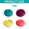 Ice lolly holder, pack of 8 ice holder children, ice stick holder, ice drip protection, silicone ice holder, silicone ice holder, reusable ice holder, popsicle holder for children, toddlers view 2
