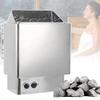 Electric Sauna Heating Stove, Stainless Steel Sauna Heater with Timer & Temperature Adjustable, Wet and Dry Bath Sauna Oven with Internal Controller - for Home Hotel Spa Shower view 1