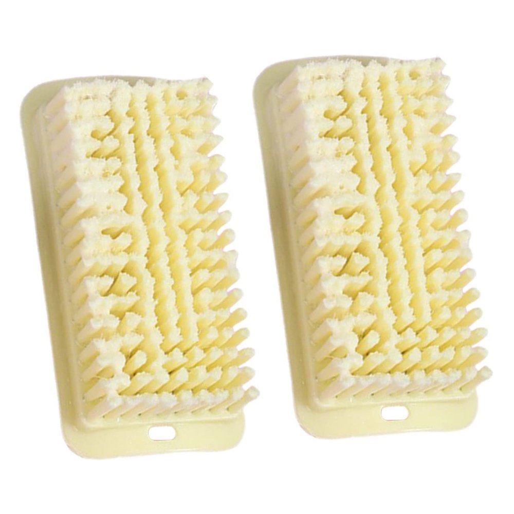 PACKOVE 2pcs Soft Bristle Shoe Brush for Household Cleaning Laundry Washing and Shoe Washing Multi-function Cleaning Brush for Clothes
