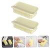 PACKOVE 2pcs Soft Bristle Shoe Brush for Household Cleaning Laundry Washing and Shoe Washing Multi-function Cleaning Brush for Clothes view 3
