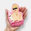 Baked by Steph - You're Absolutely Fabulous Birthday - Letterbox Message Iced Cookie view 3
