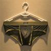 Men's Exotic Apparel Breathable Mesh Low Waist Fashionable Briefs Sexy Trend Modern Styling for Confident (Blue, M) view 3