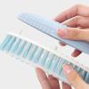 WPKD BLUEIY Multifunction Shoe Brush, Ergonomic Grip, Soft Bristle Cleaning Brush for Shoes, Household Laundry Scrub Brush, 19.7 in Washboard for Hand Washing Clothes, Wood view 3