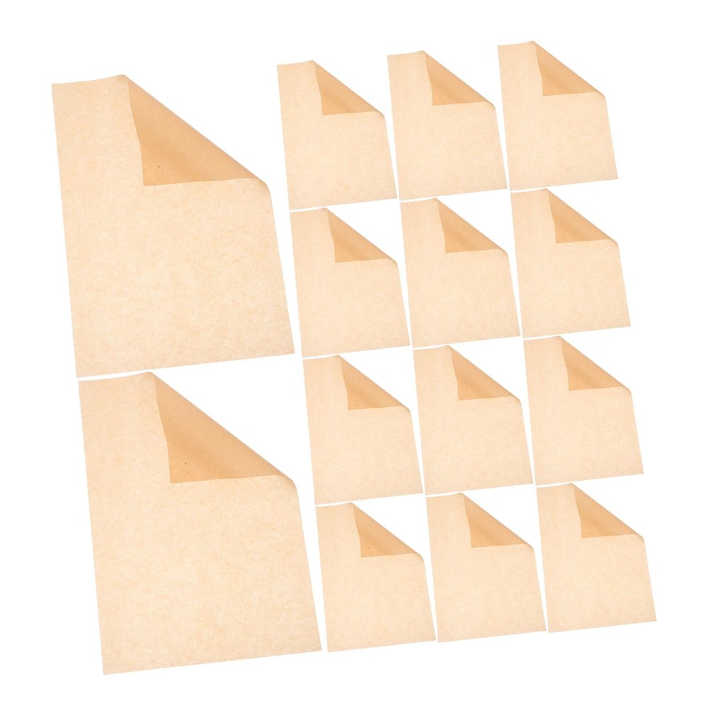 Abaodam 200Pcs Greaseproof Paper Sheets for Baking Grilling and Cooking Non Stick Oil Absorbing Paper for Steaming for Bread Cakes Cookies and More