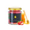 Acacia & Strawberry Fruit Honey 250 gr Caravella Fine Food | Italian Smooth Silky Light-bodied Fruity Aroma | Fluid Runny Juicy taste | Ideal for Breakfast Desserts Cheese pairings Teas & Cocktails view 1